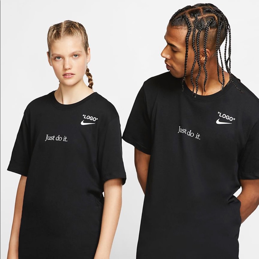 NikeCourt Virgil x Serena Black Tee